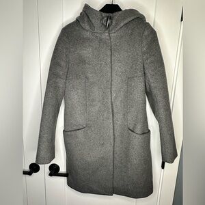 Babaton coat, grey, size medium